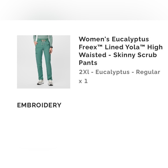 Figs scrub pants. New without tags - Picture 2 of 2